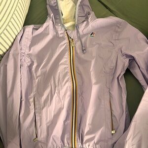 K-Way Beige Waterproof Jacket